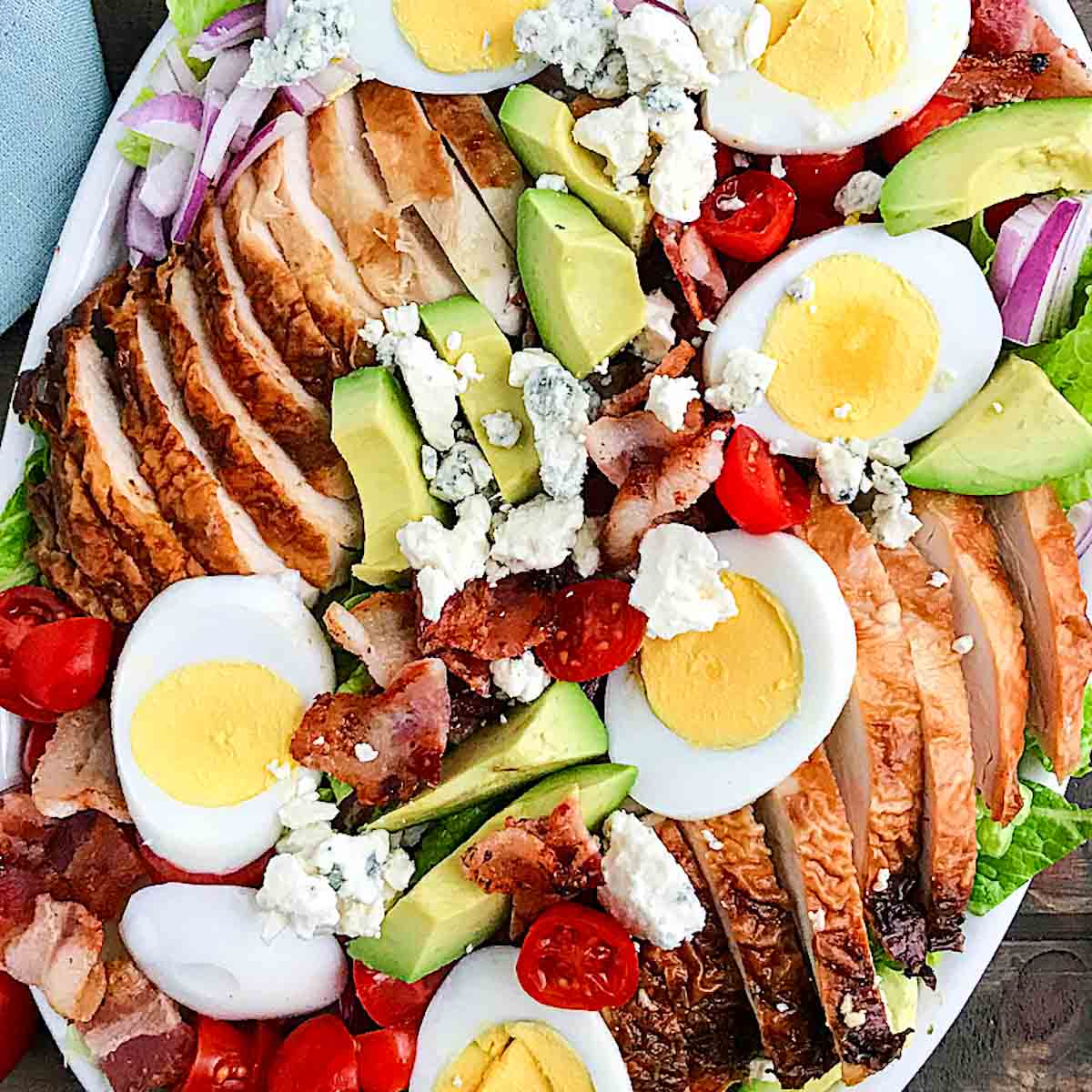 Healthy Cobb Salad  