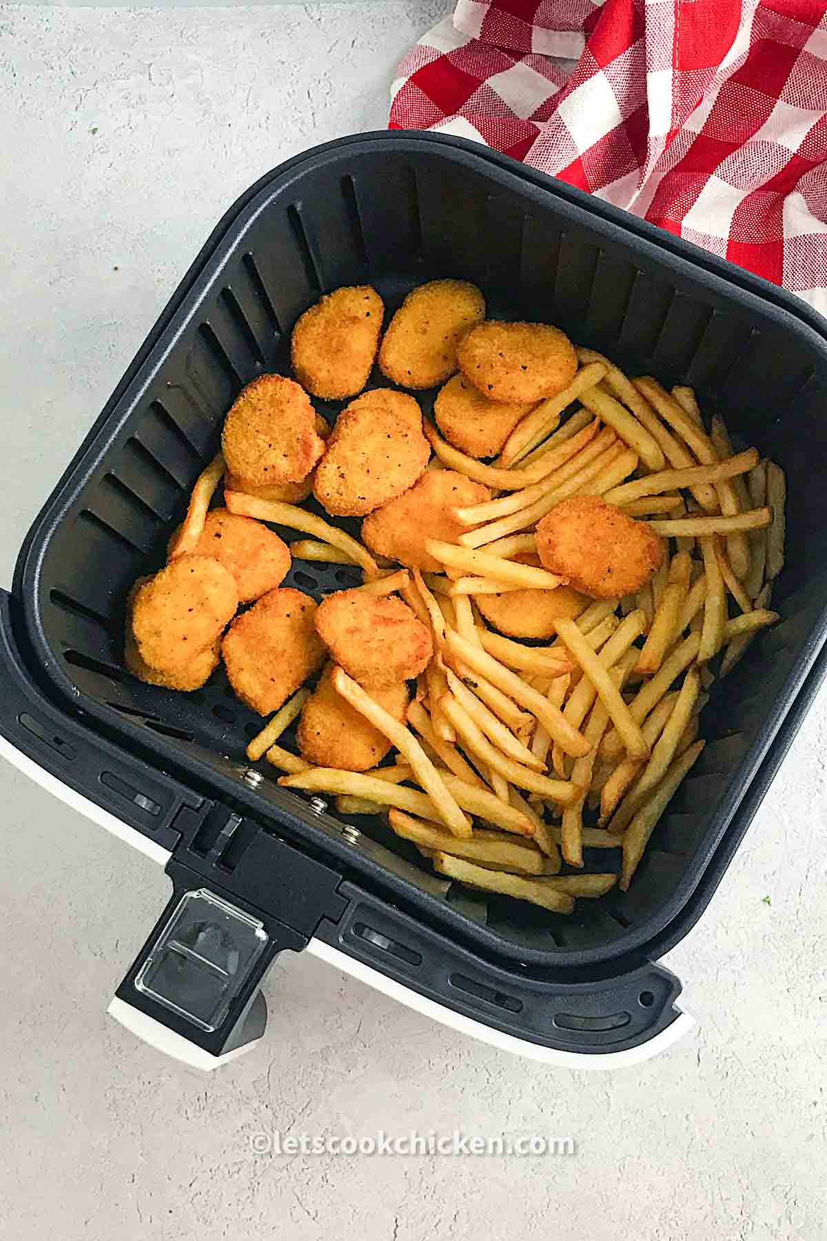 Chicken nuggets and fries Let’s Cook Chicken!