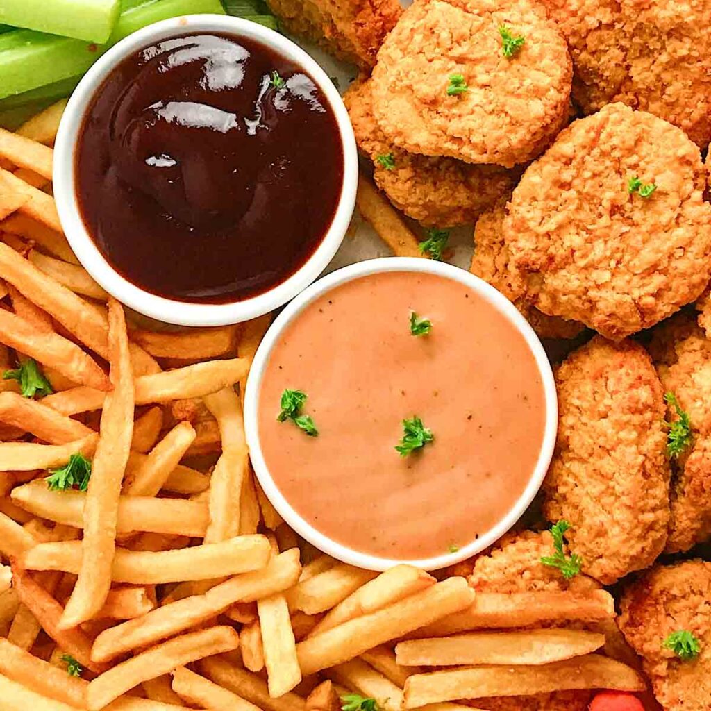 Chicken nuggets and fries - Let’s Cook Chicken!