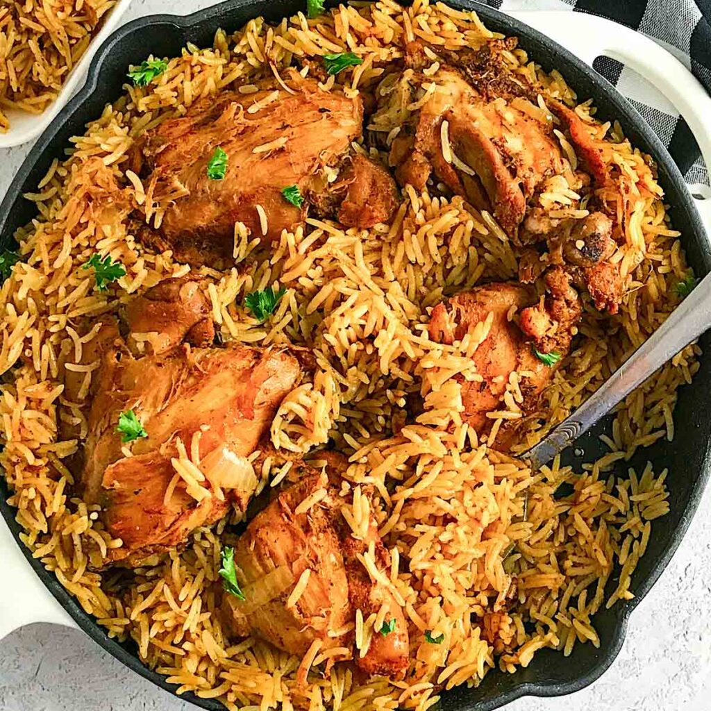 One pot Dutch oven chicken and rice recipe Let’s Cook Chicken!